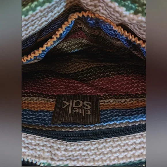 NWOT The Sak Black 100% Leather Versatile Clutch Purse - Picture 3 of 3